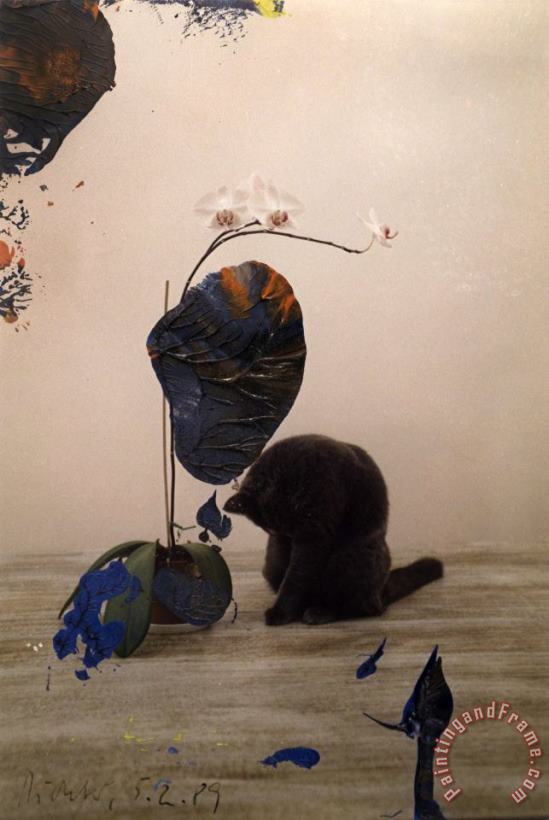 Untitled, 2 5 89, 1989 painting - Gerhard Richter Untitled, 2 5 89, 1989 Art Print