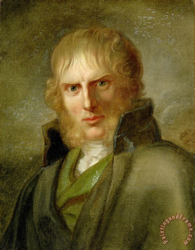 The Painter Caspar David Friedrich (1774 1840) painting - Gerhard von Kugelgen The Painter Caspar David Friedrich (1774 1840) Art Print