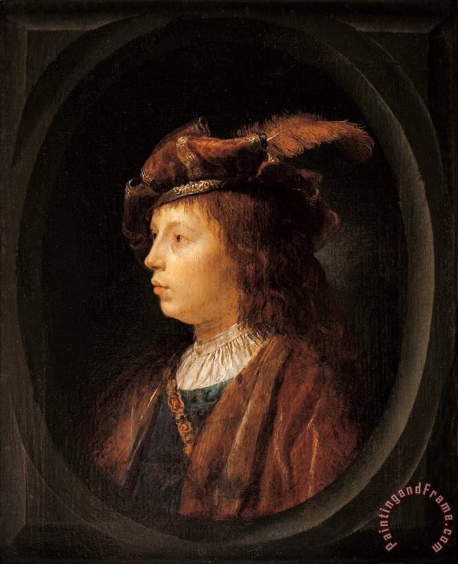 Gerrit Dou Head of a Youth Art Painting