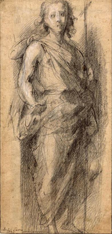 John The Baptist painting - Giovanni Antonio Sogliani John The Baptist Art Print