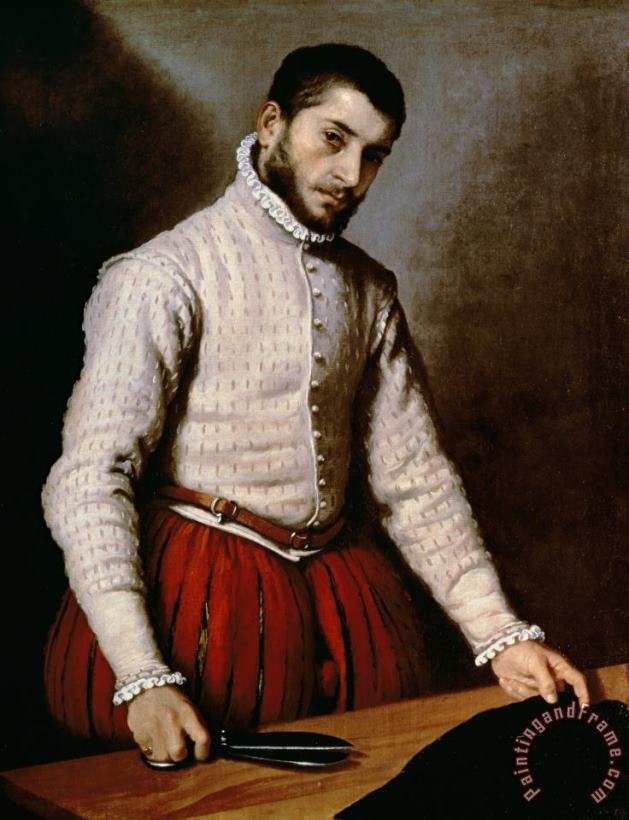 Giovanni Battista Moroni The Tailor Art Painting