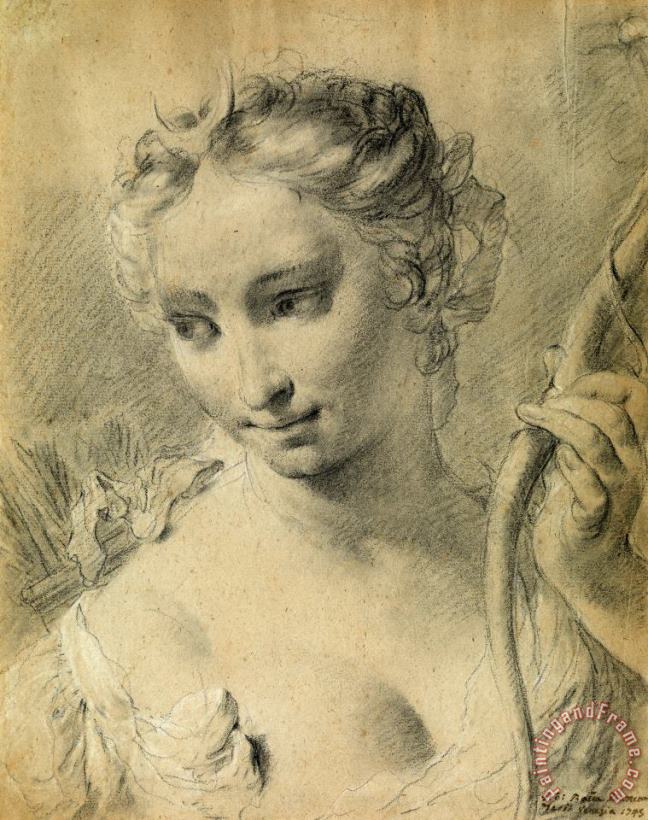 Giovanni Battista Piazzetta Diana Art Print
