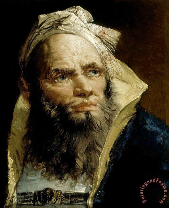 Giovanni Battista Tiepolo Head of an Oriental Art Print