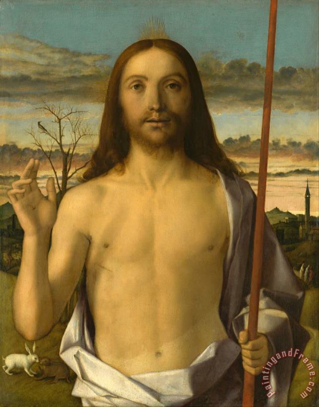 Giovanni Bellini Christ Blessing Art Painting