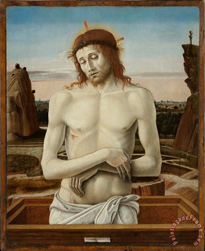 Giovanni Bellini Imago Pietatis Art Painting