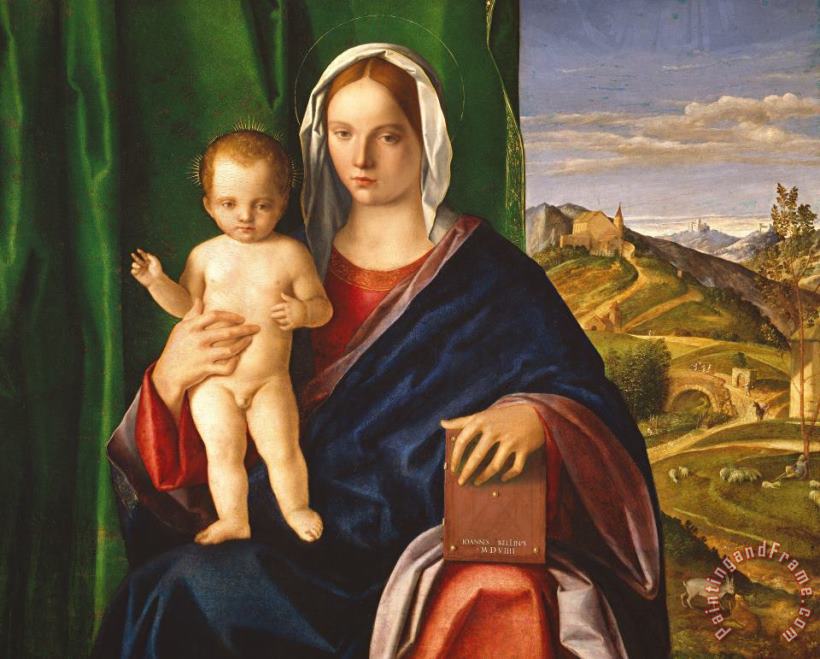 Madonna And Child painting - Giovanni Bellini Madonna And Child Art Print