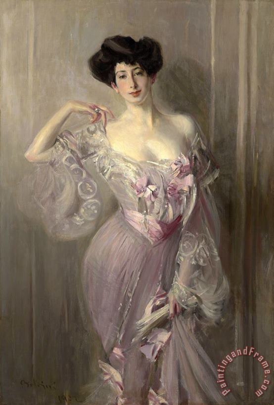 Giovanni Boldini Portrait of Betty Wertheimer, 1902 Art Print