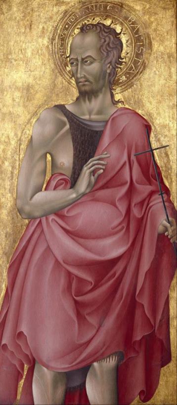 Saint John The Baptist painting - Giovanni di Paolo Saint John The Baptist Art Print