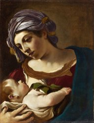 Giovanni F. Barbieri Madonna And Child
