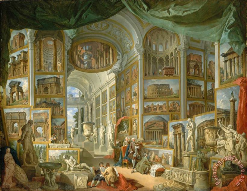 Giovanni Paolo Panini Ancient Rome Art Painting