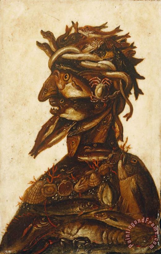 Giuseppe Arcimboldo The Four Elements Water painting - The Four ...