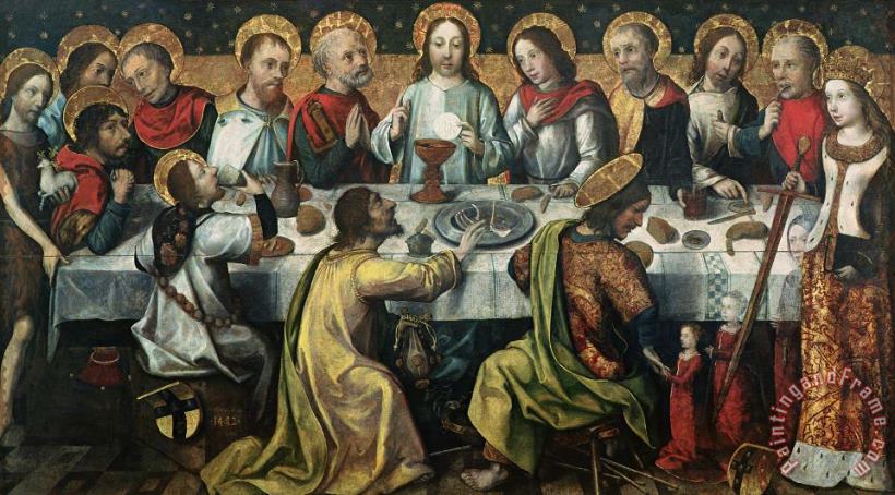The Last Supper painting - Godefroy The Last Supper Art Print