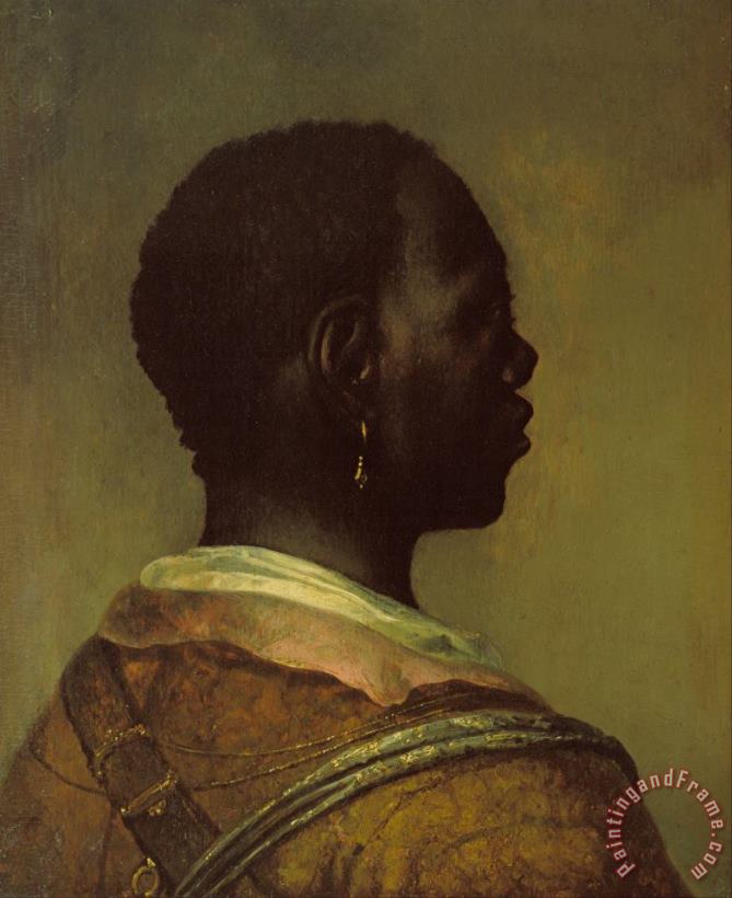 Govaert Flinck Head of a Black Man Art Painting