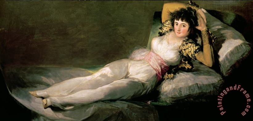 The Clothed Maja painting - Goya The Clothed Maja Art Print