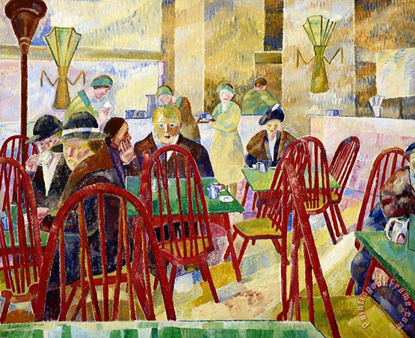 Grace Cossington Smith The Lacquer Room Art Painting