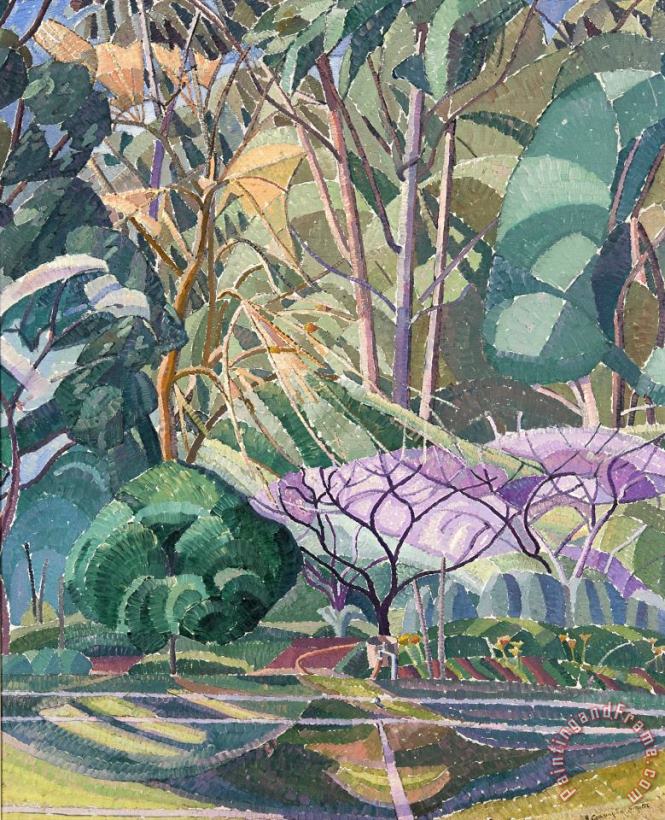 Grace Cossington Smith Trees Art Painting