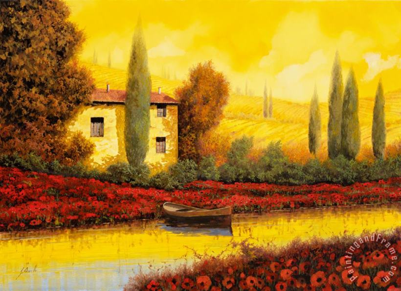 Collection 7 Al Tramonto Sul Fiume Art Painting