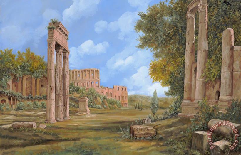 Anfiteatro Romano painting - Collection 7 Anfiteatro Romano Art Print