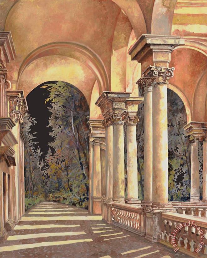 Arcate Di Notte painting - Collection 7 Arcate Di Notte Art Print