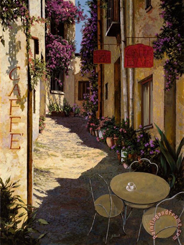 Cafe Piccolo painting - Collection 7 Cafe Piccolo Art Print