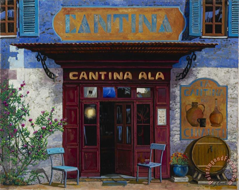 cantina Ala painting - Collection 7 cantina Ala Art Print