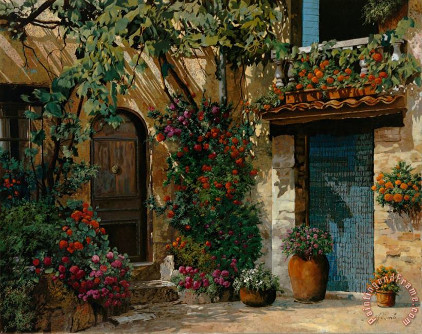 Il Giardino Francese painting - Collection 7 Il Giardino Francese Art Print