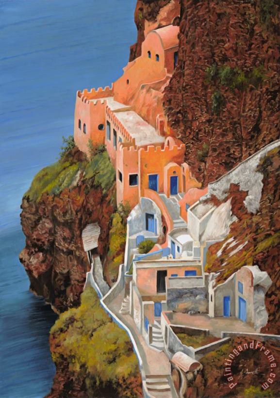 sul mare Greco painting - Collection 7 sul mare Greco Art Print