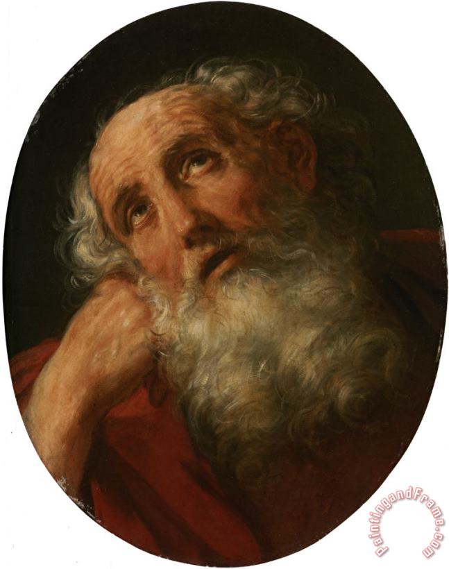 Guido Reni The Penitent Saint Peter Art Painting