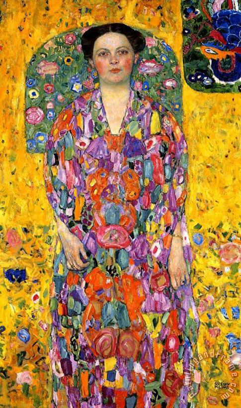 Gustav Klimt Eugenia Primavesi Art Print