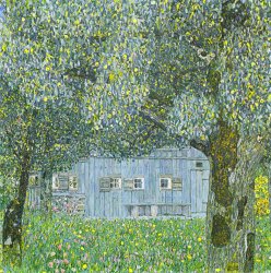 Gustav Klimt Farmhouse In Upper Austria