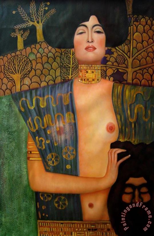 Gustav Klimt Judith Art Painting