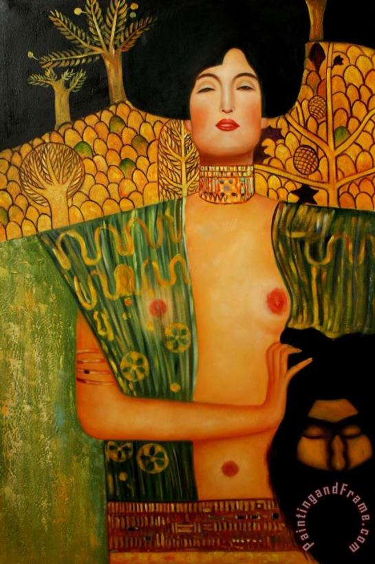 Gustav Klimt Judith Ii Art Print