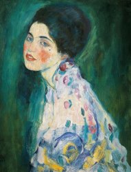 Gustav Klimt Portrait Of A Young Woman
