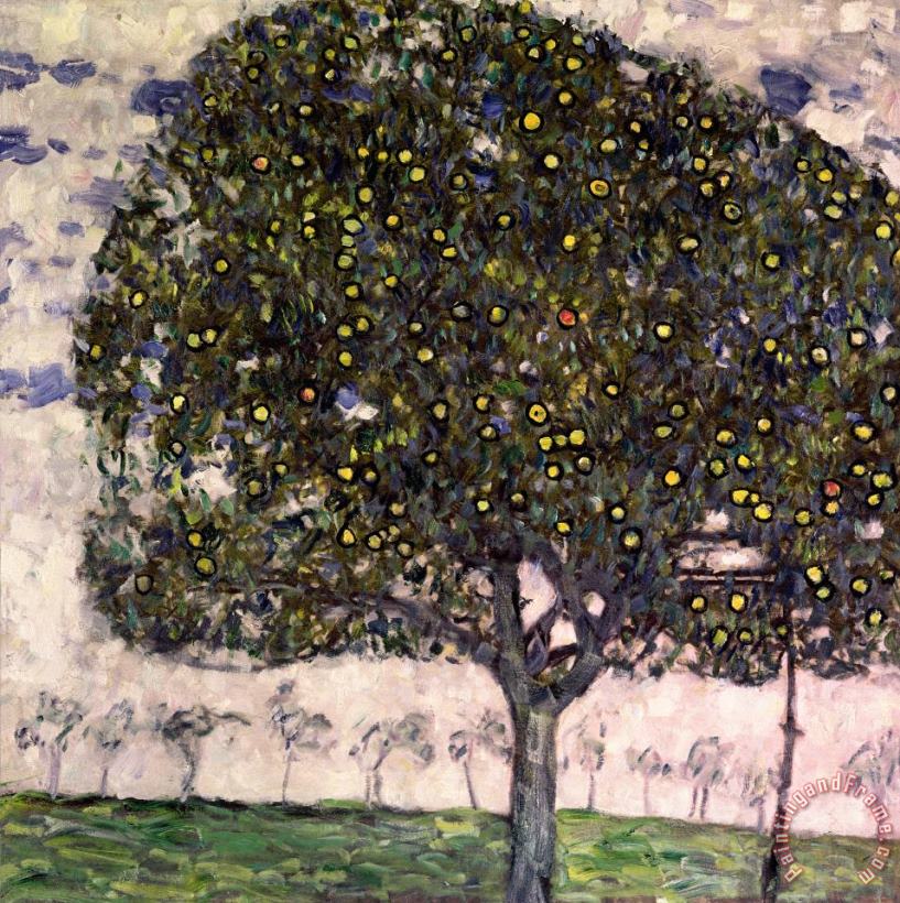 Gustav Klimt The Apple Tree II Art Print