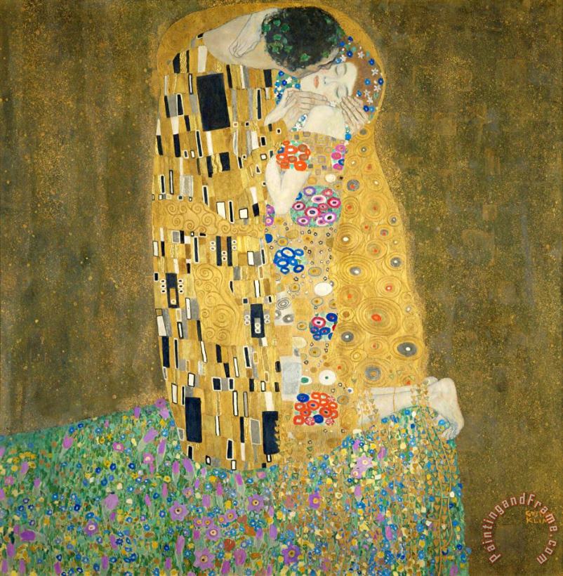 The Kiss Iii painting - Gustav Klimt The Kiss Iii Art Print