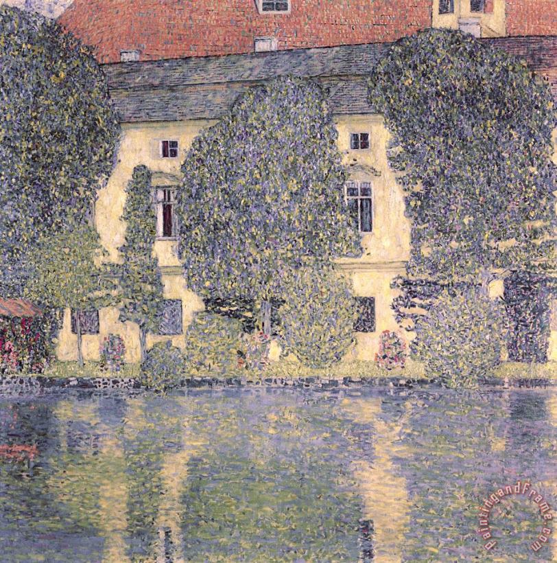 Gustav Klimt The Schloss Kammer on the Attersee III Art Print