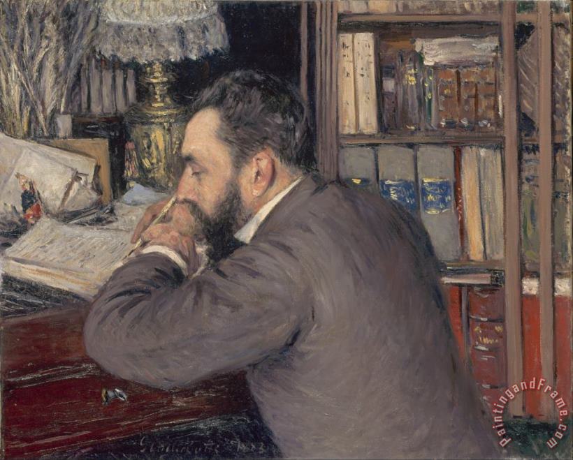 Gustave Caillebotte Henri Cordier Art Painting