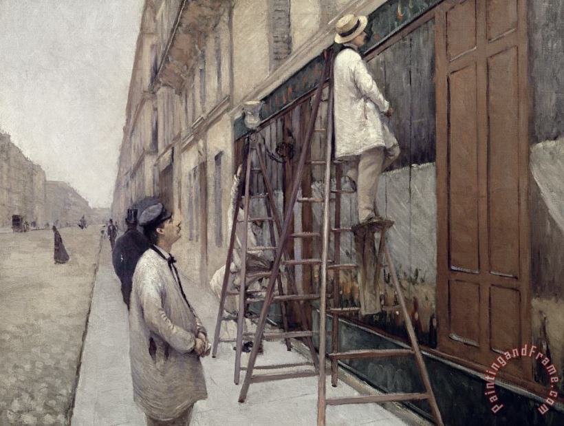Gustave Caillebotte The Painters Art Painting