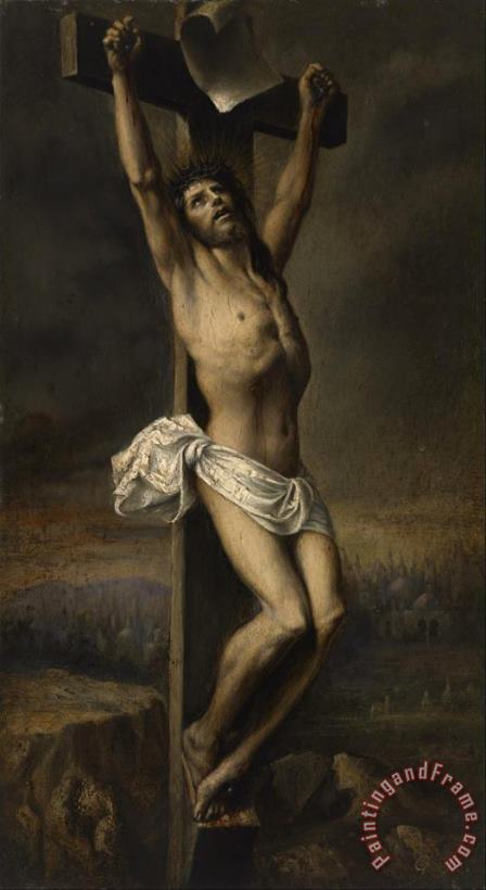 Christ on The Cross painting - Gustave Dore Christ on The Cross Art Print