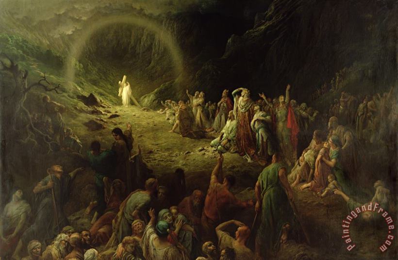 Gustave Dore The Valley of Tears Art Painting