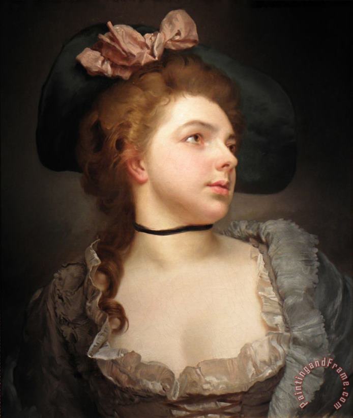 Gustave Jean Jacquet Tender Thoughts Art Print