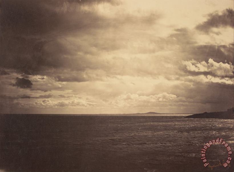 Gustave Le Gray Cloudy Sky Painting Cloudy Sky Print For Sale