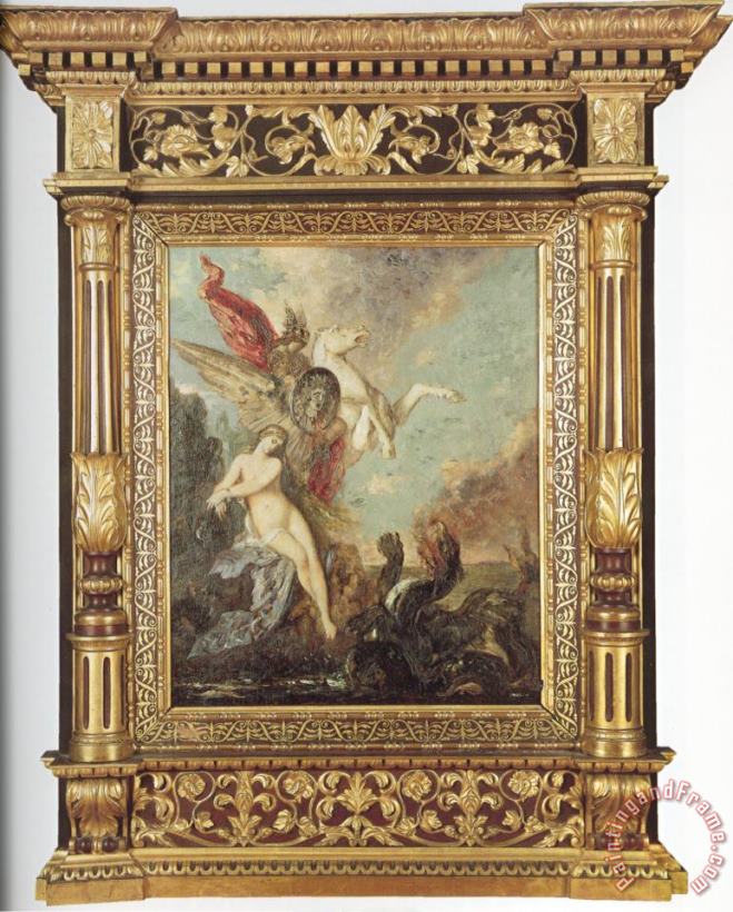 Andromeda painting - Gustave Moreau Andromeda Art Print
