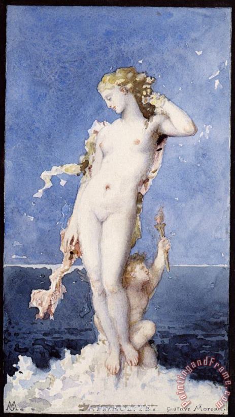 Gustave Moreau Aphrodite Art Print