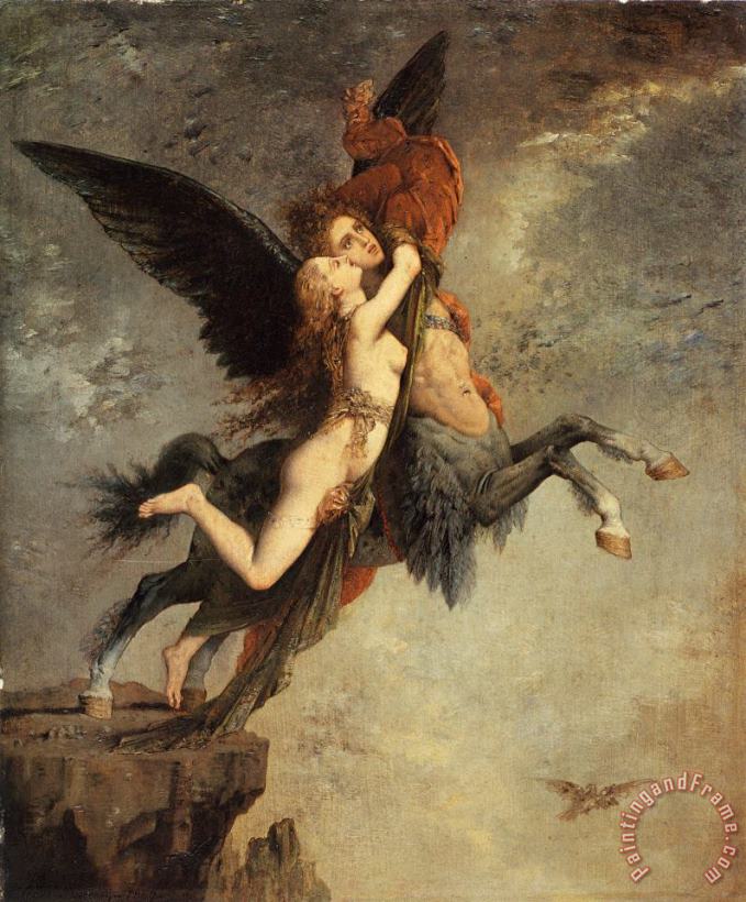 Gustave Moreau The Chimera Art Painting