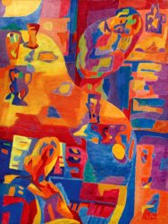 Gustave Singier Femme Au Piano