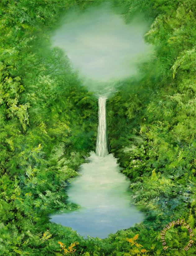 The Everlasting Rain Forest painting - Hannibal Mane The Everlasting Rain Forest Art Print