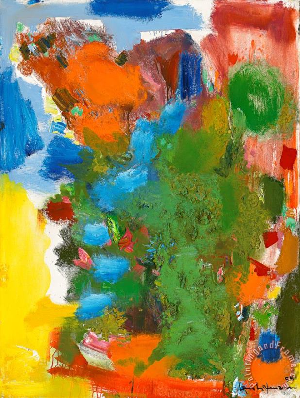 Tivoli, 1958 painting - Hans Hofmann Tivoli, 1958 Art Print Tivoli, 1958 painting - Hans Hofmann Tivoli, 1958 Art Print