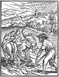 Hans Holbein Dance Of Death Engraving Illustration