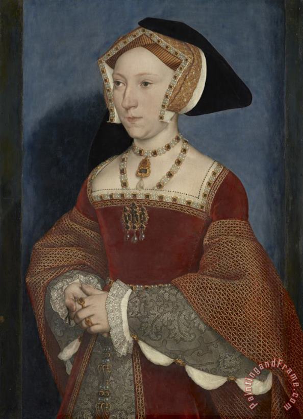 Hans Holbein the Younger Jane Seymour (1509 1537) Art Print